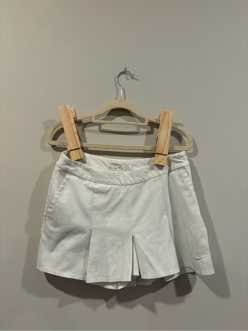 White Women's Golf Skirt - Nike